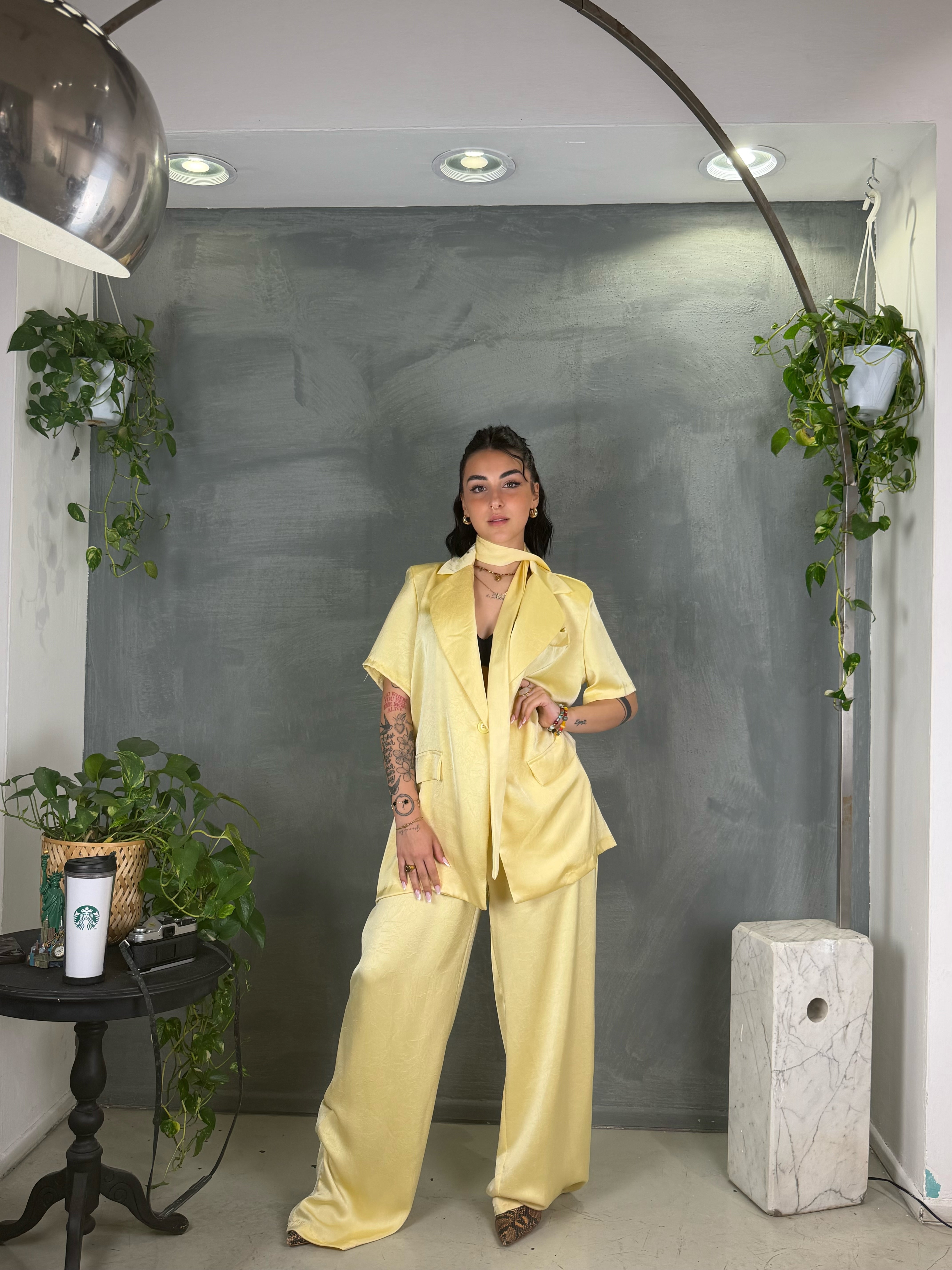 Coordinato DAMA giallo