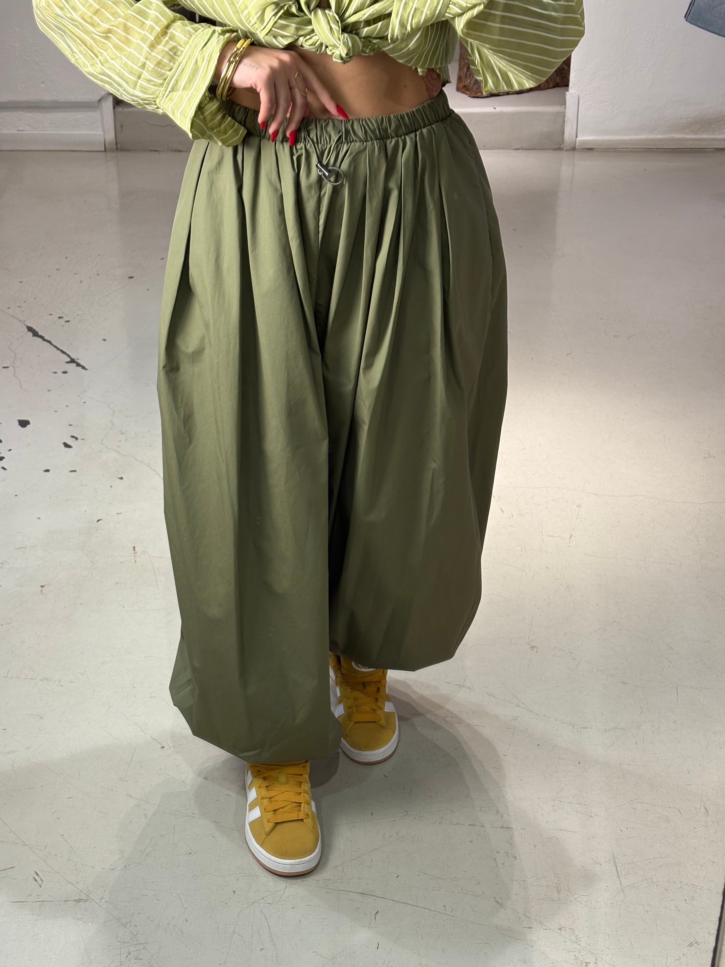 Pantalone cotone over RAIFER army