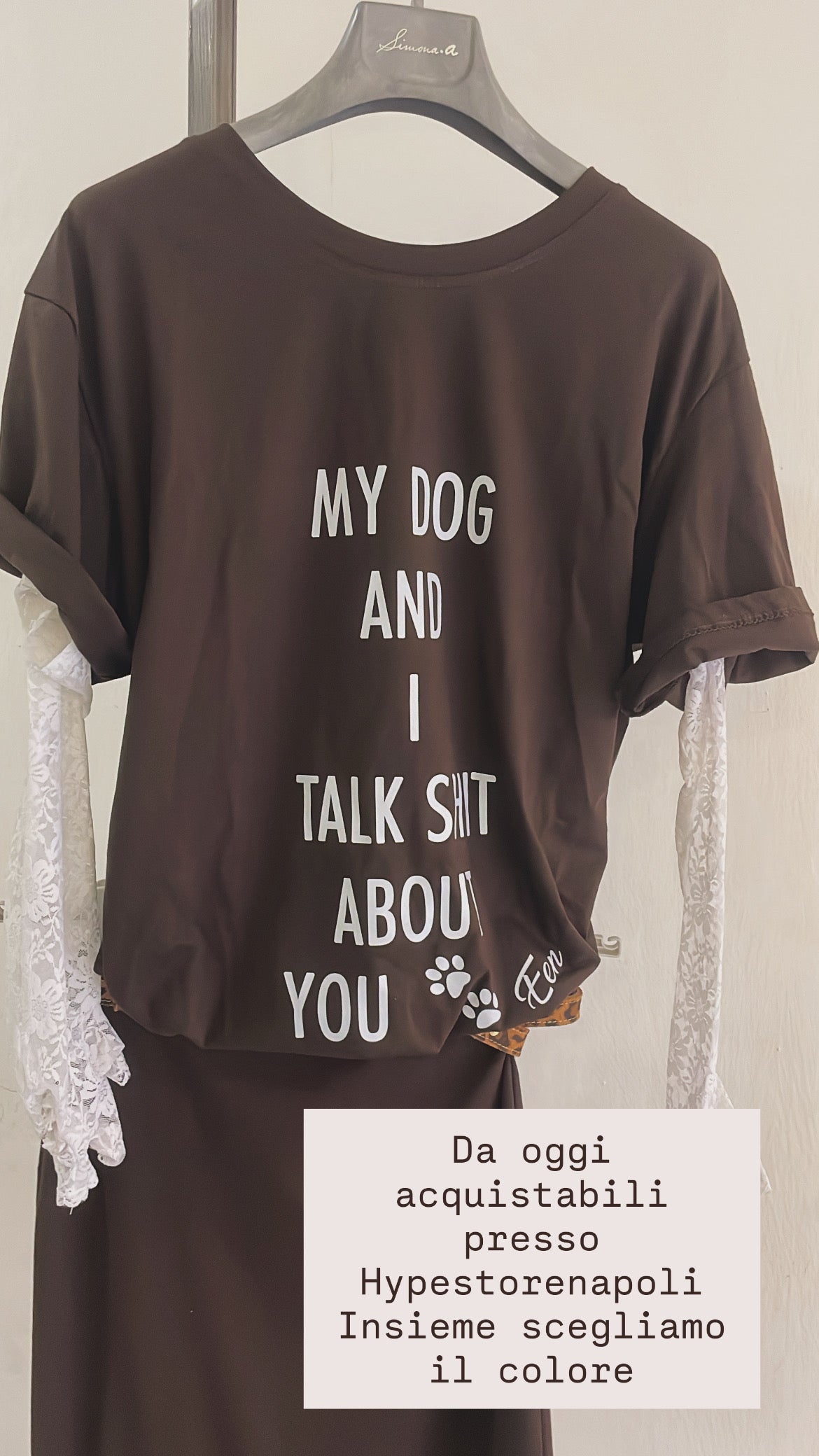 My dog and I …