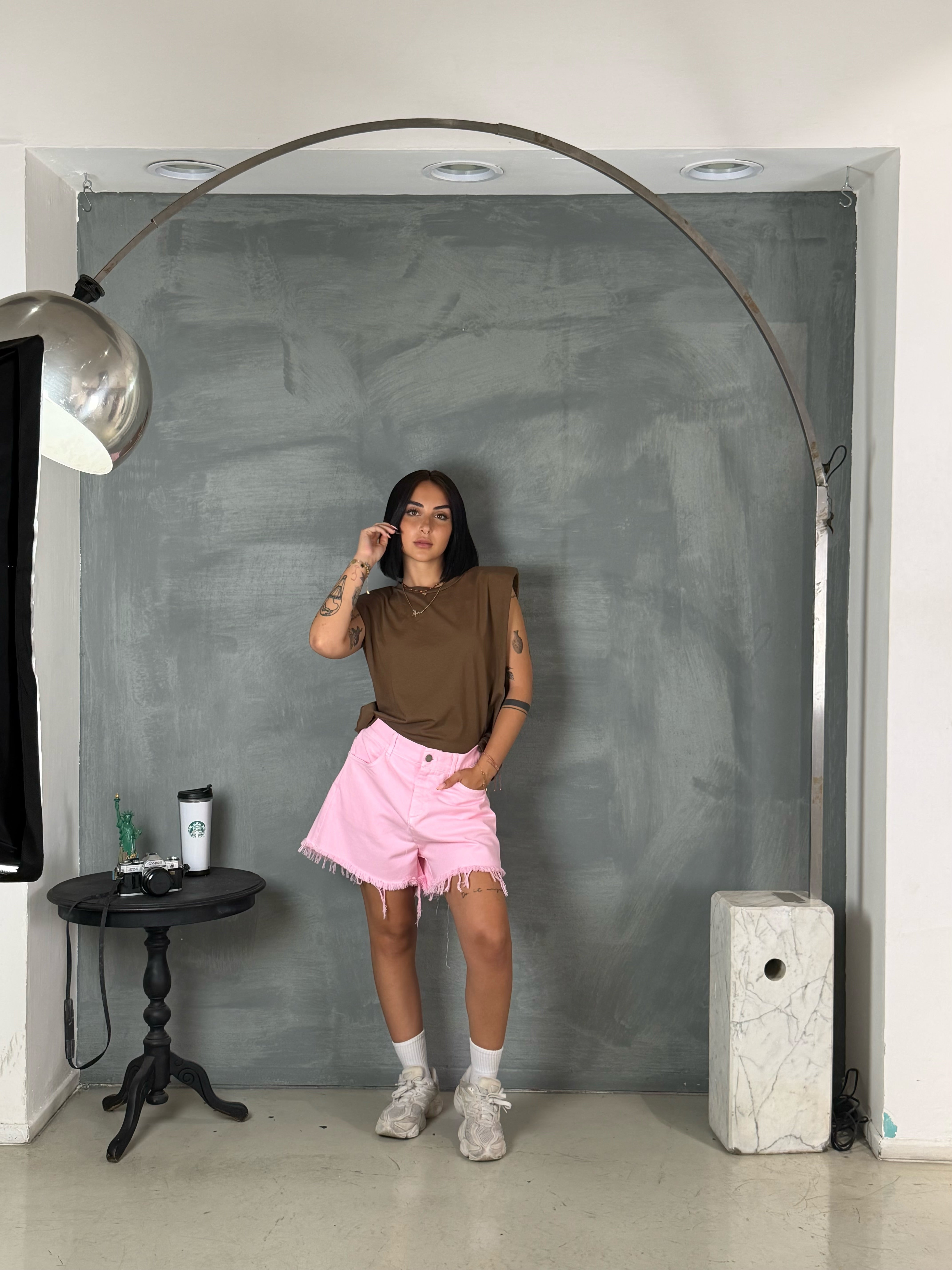 Short Dracma Pink