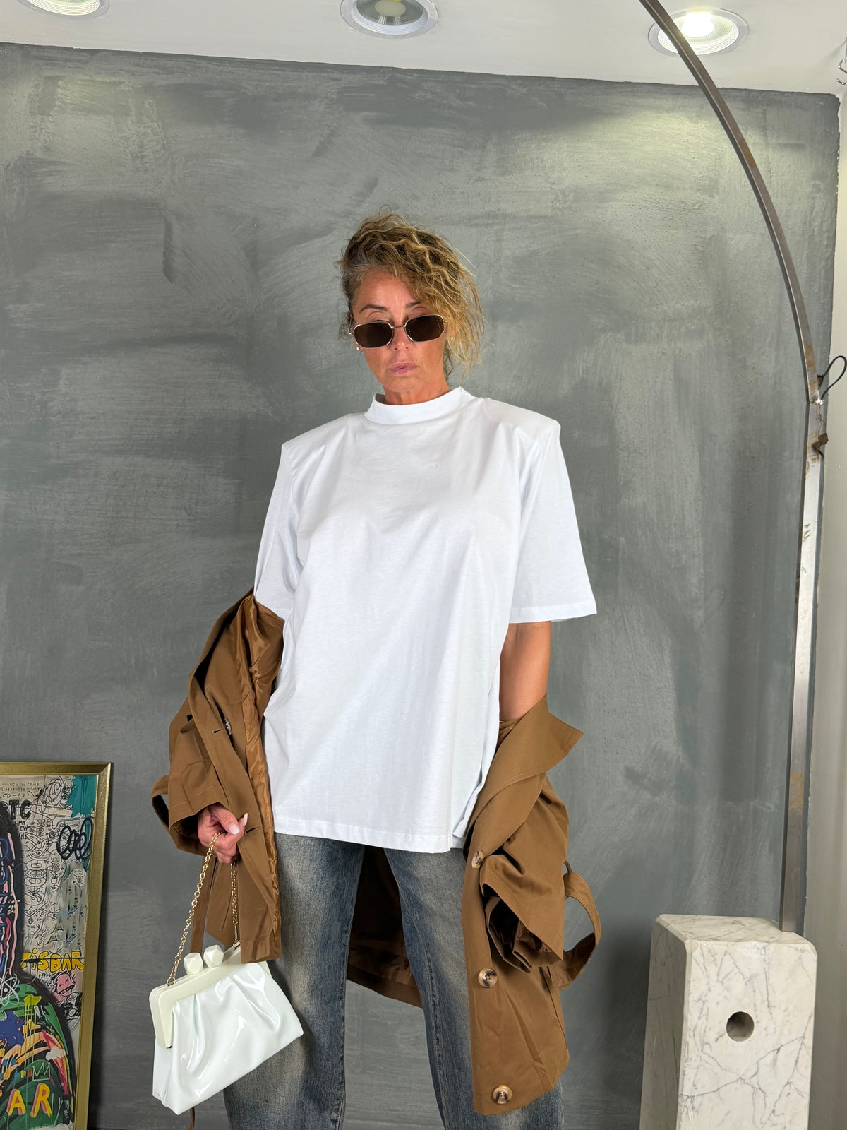T shirt ASSIOLO white