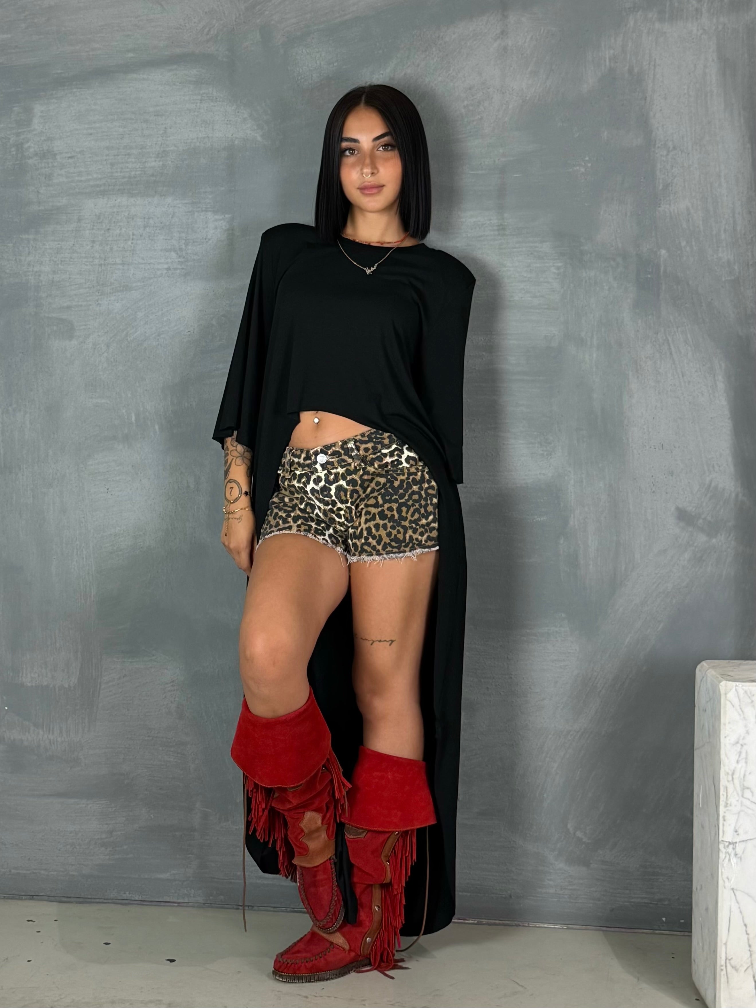 Short NATTI animalier