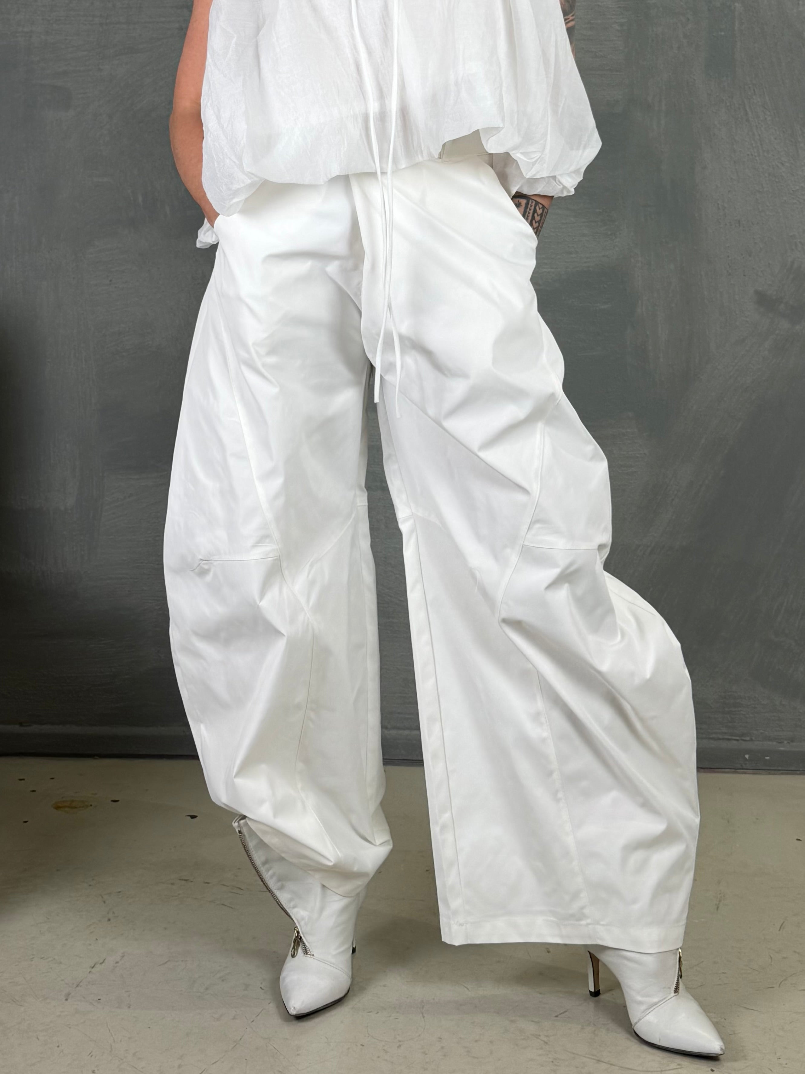 Pantalone over DRIFT bianco