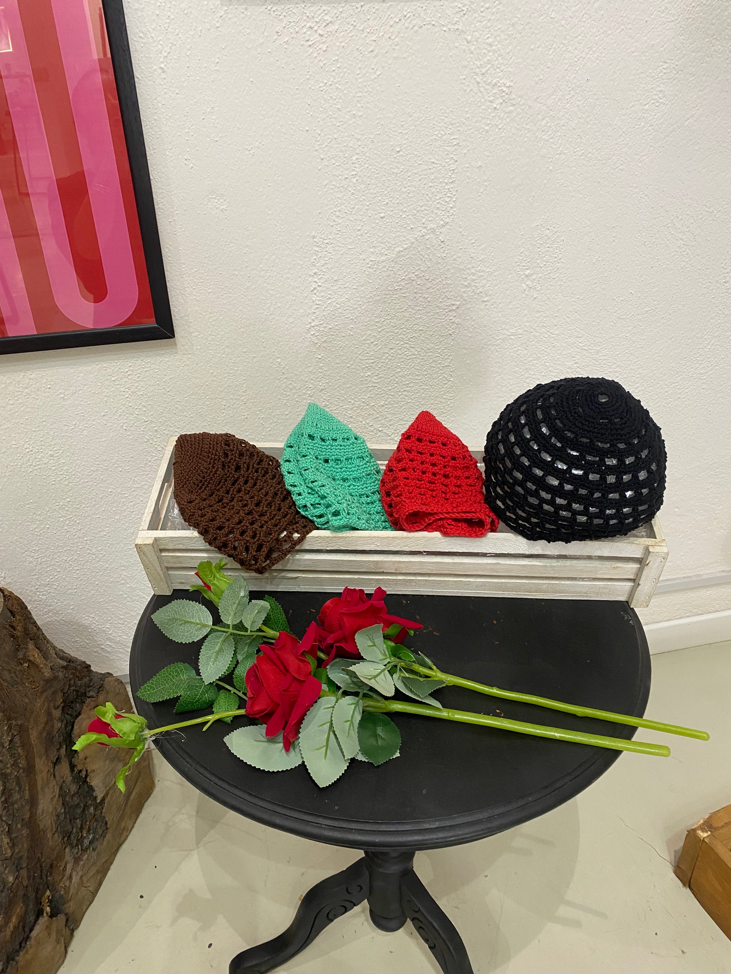 Berretto a calotta HANDMADE