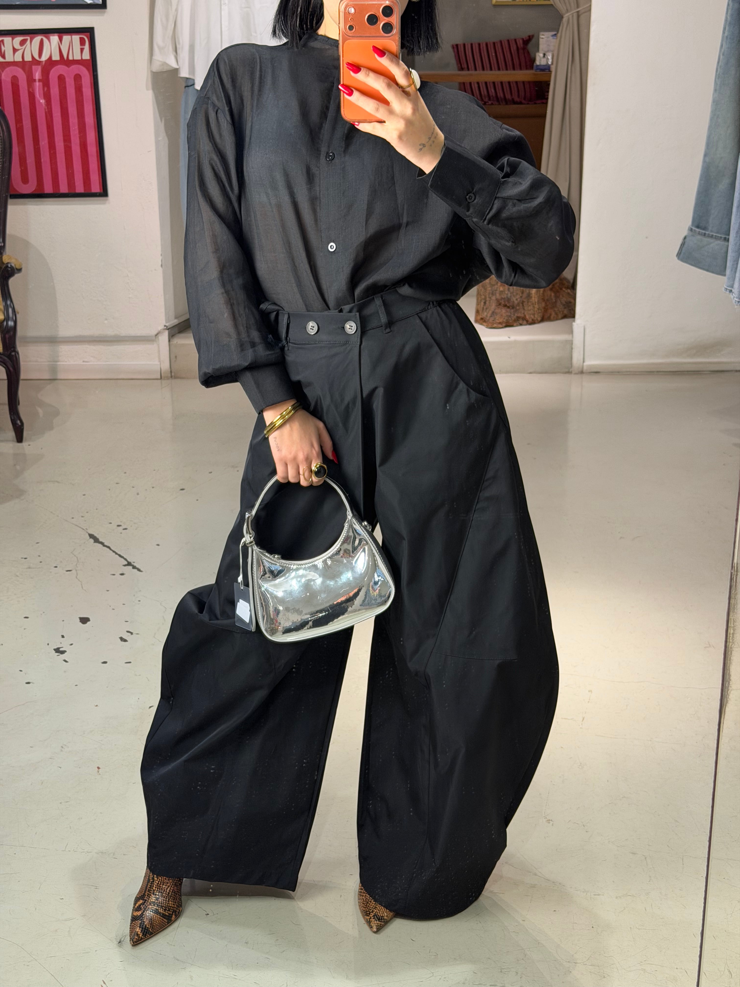 Pantalone over DRIFT nero