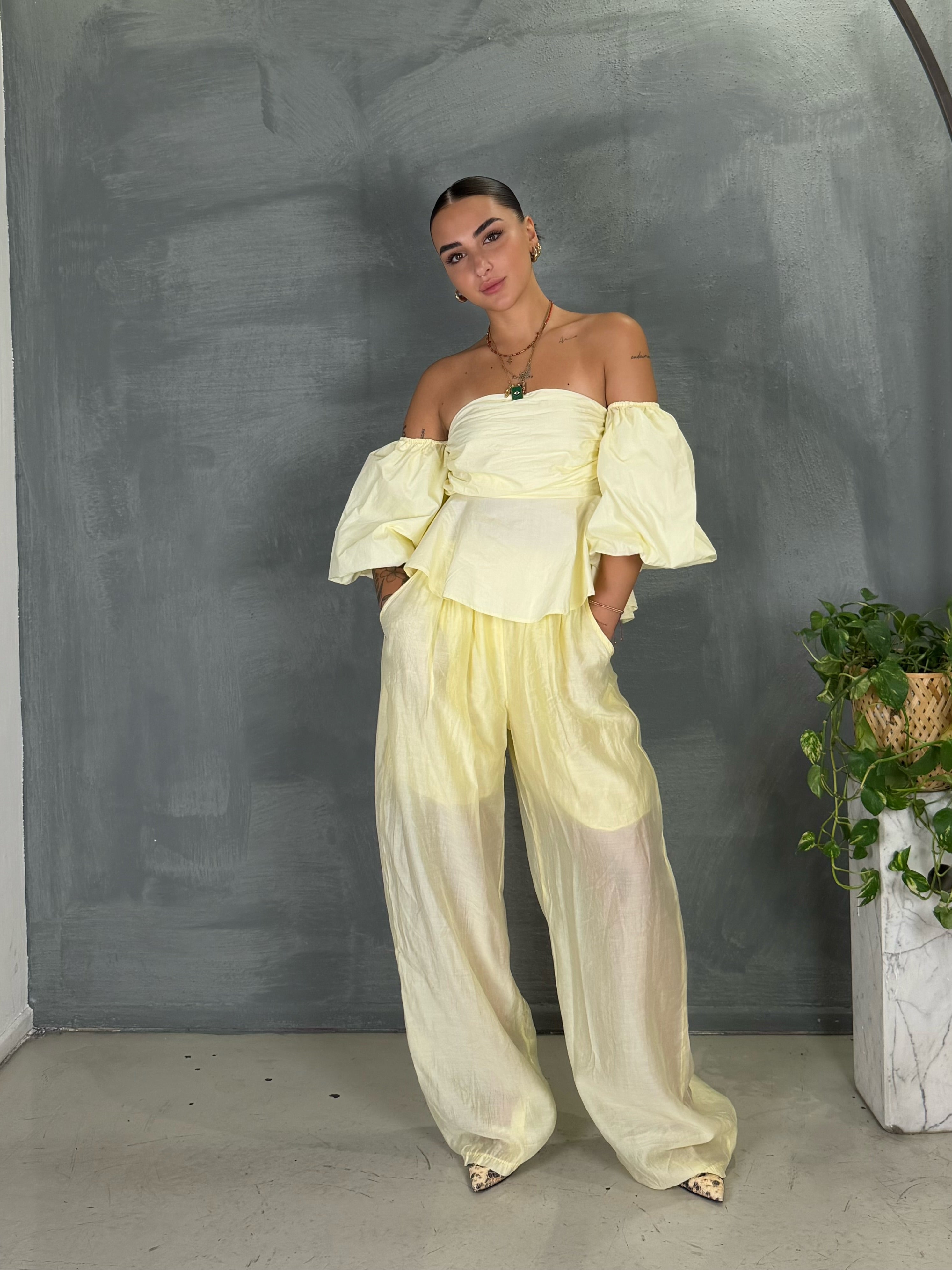 Pantalone IMPETU YELLOW
