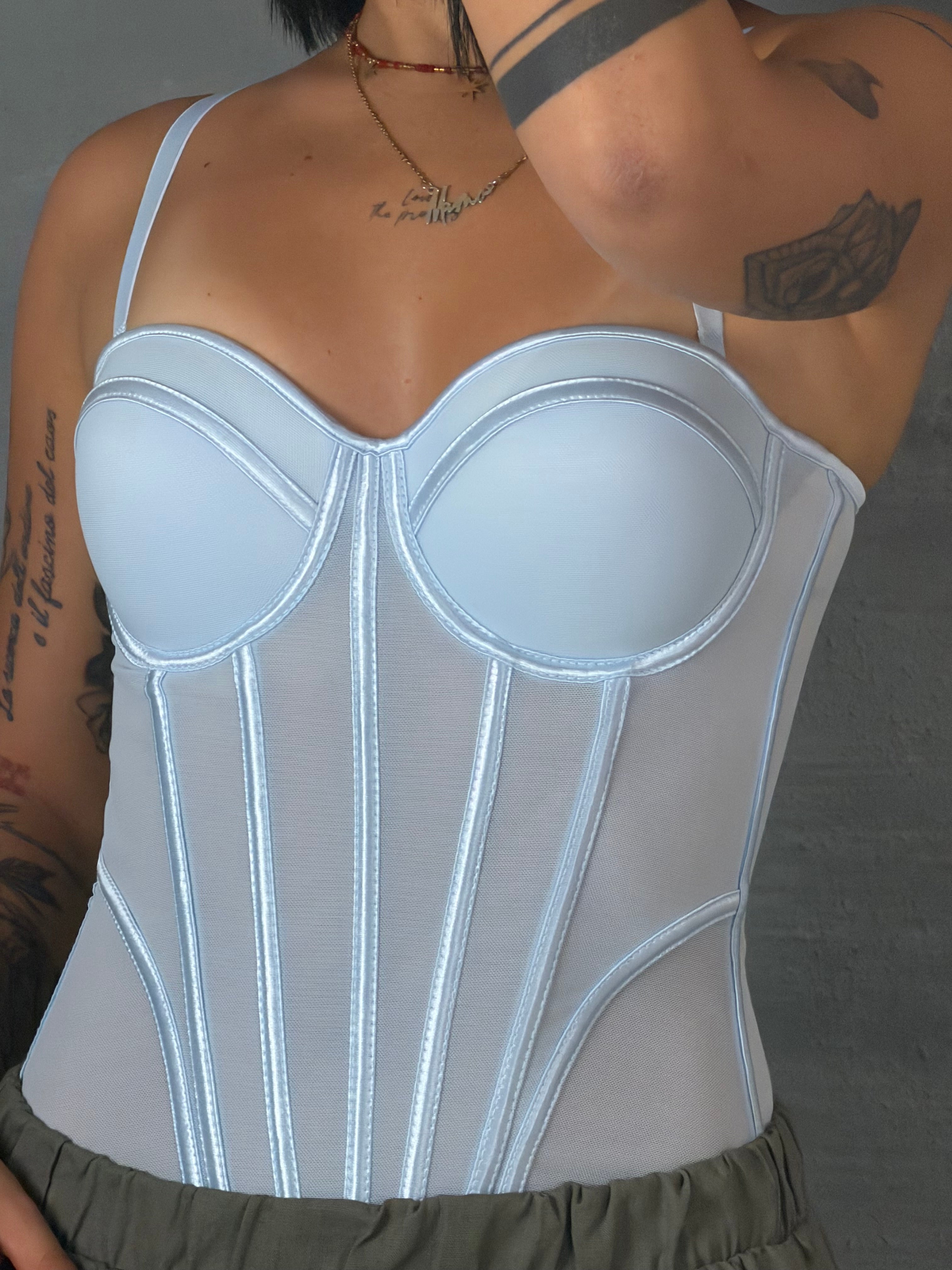 Bustier TURRE’ sky