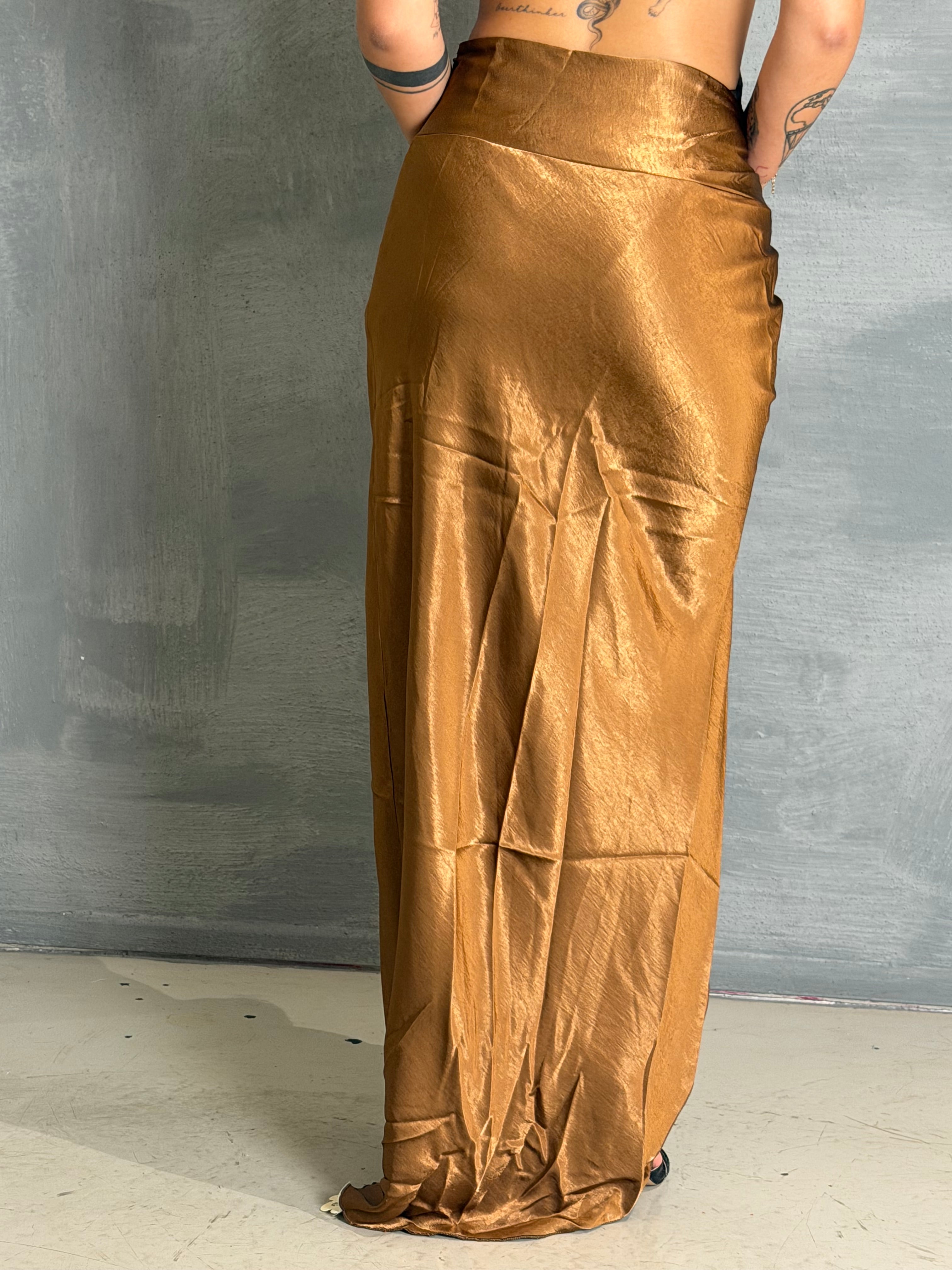Gonna satin SETT