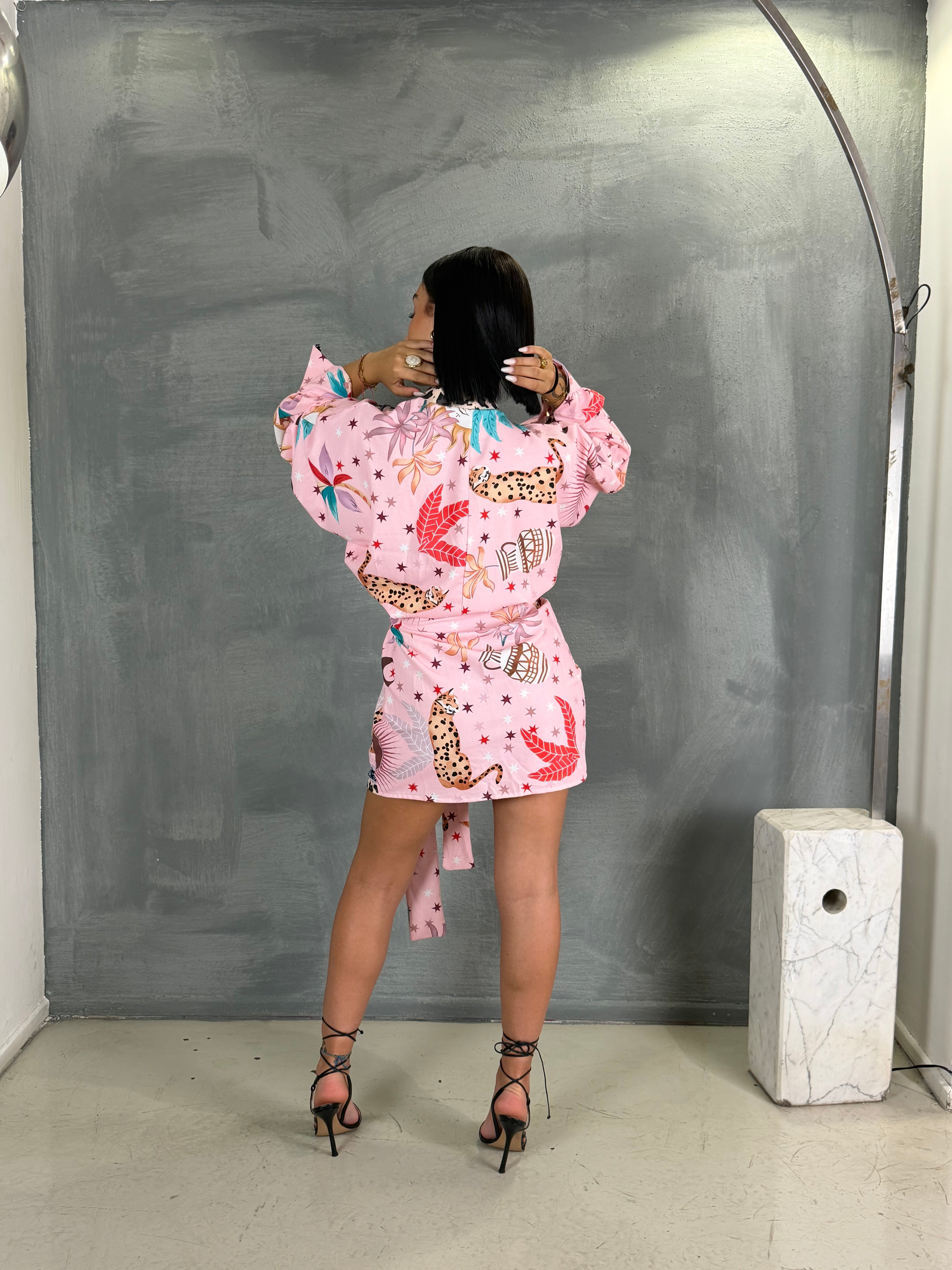 Abito kimono NANDI pink