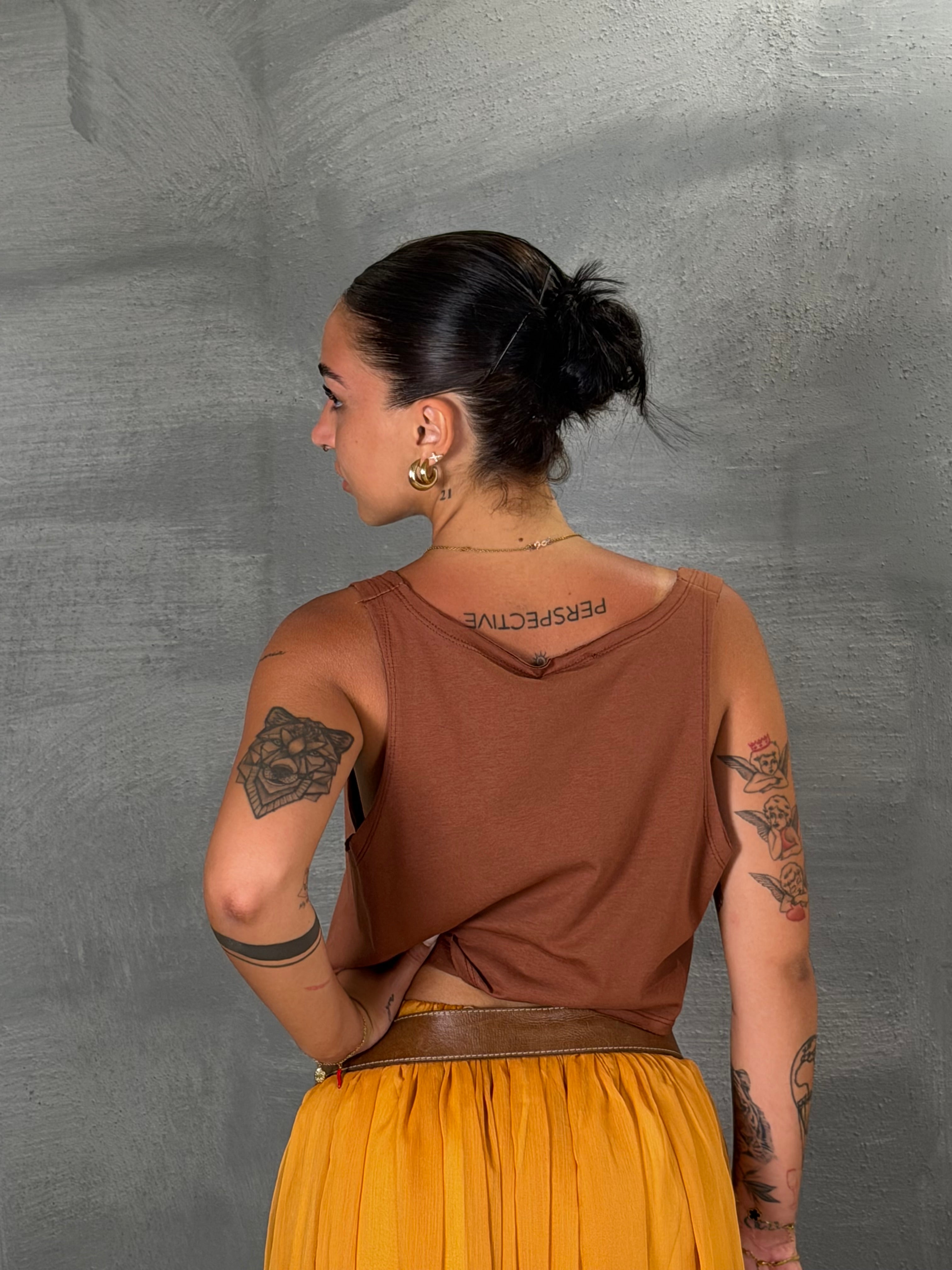 Canotta LOS ANGELES Ruggine