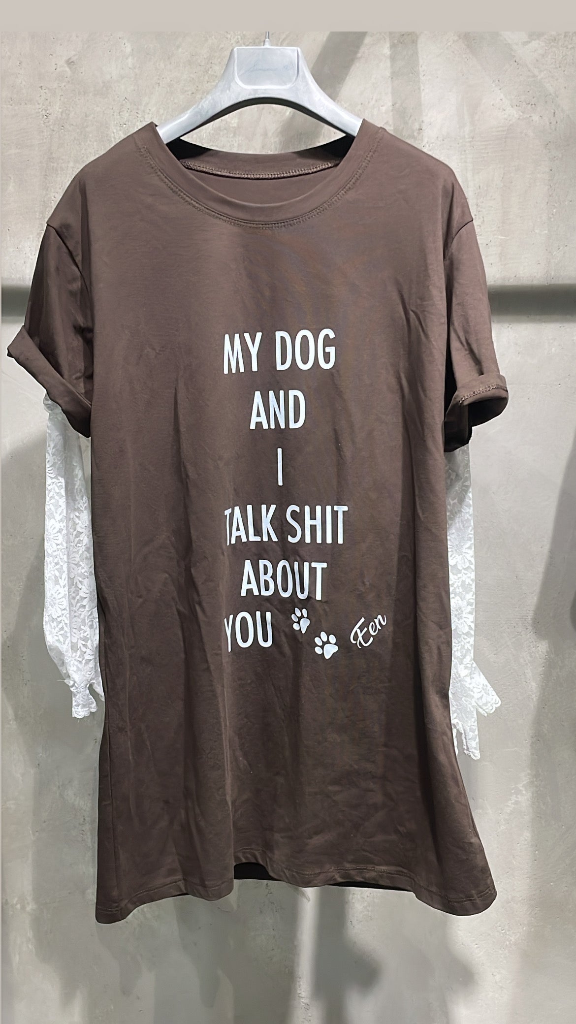 My dog and I …