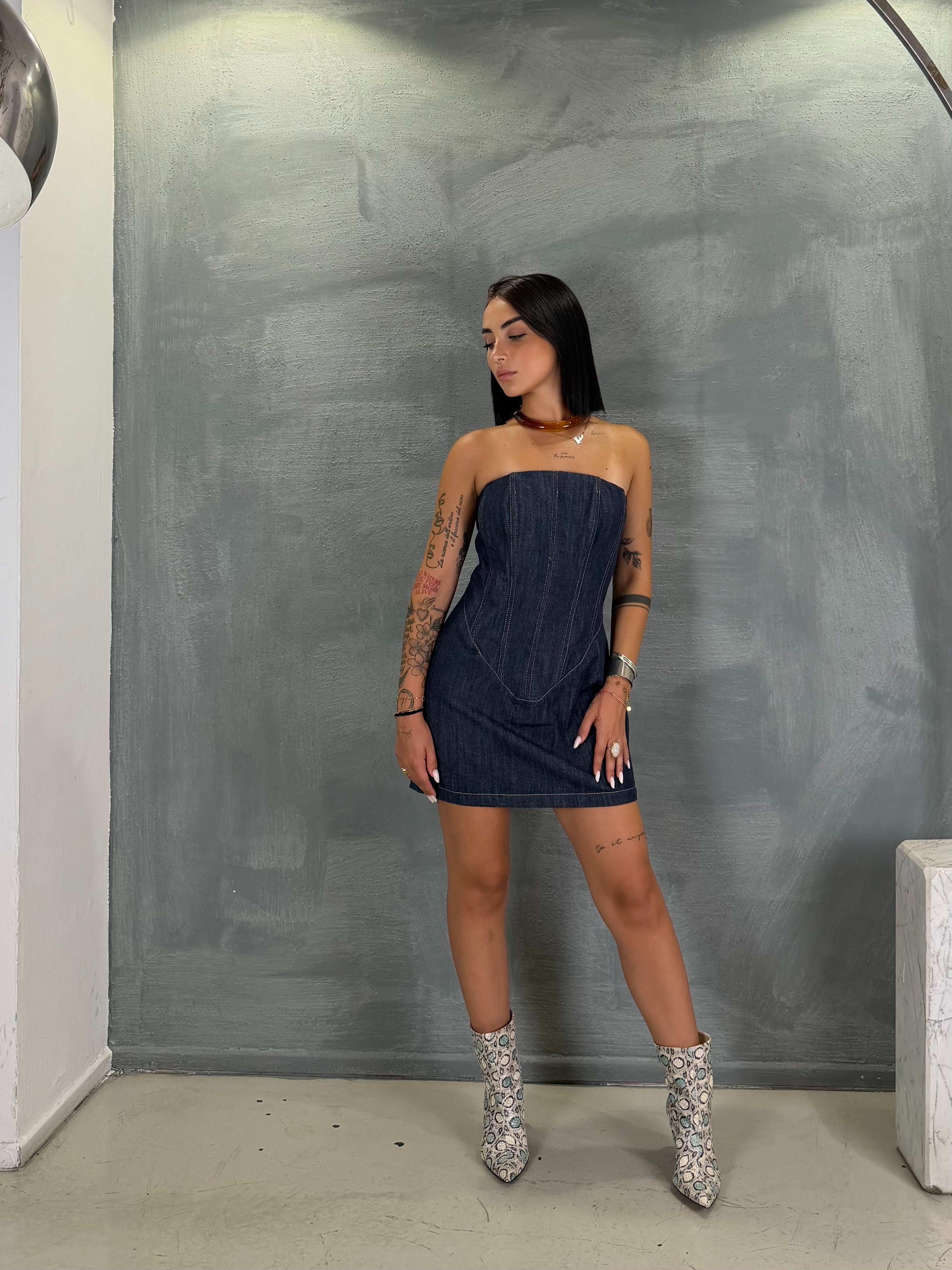 Mini abito ZURI DENIM