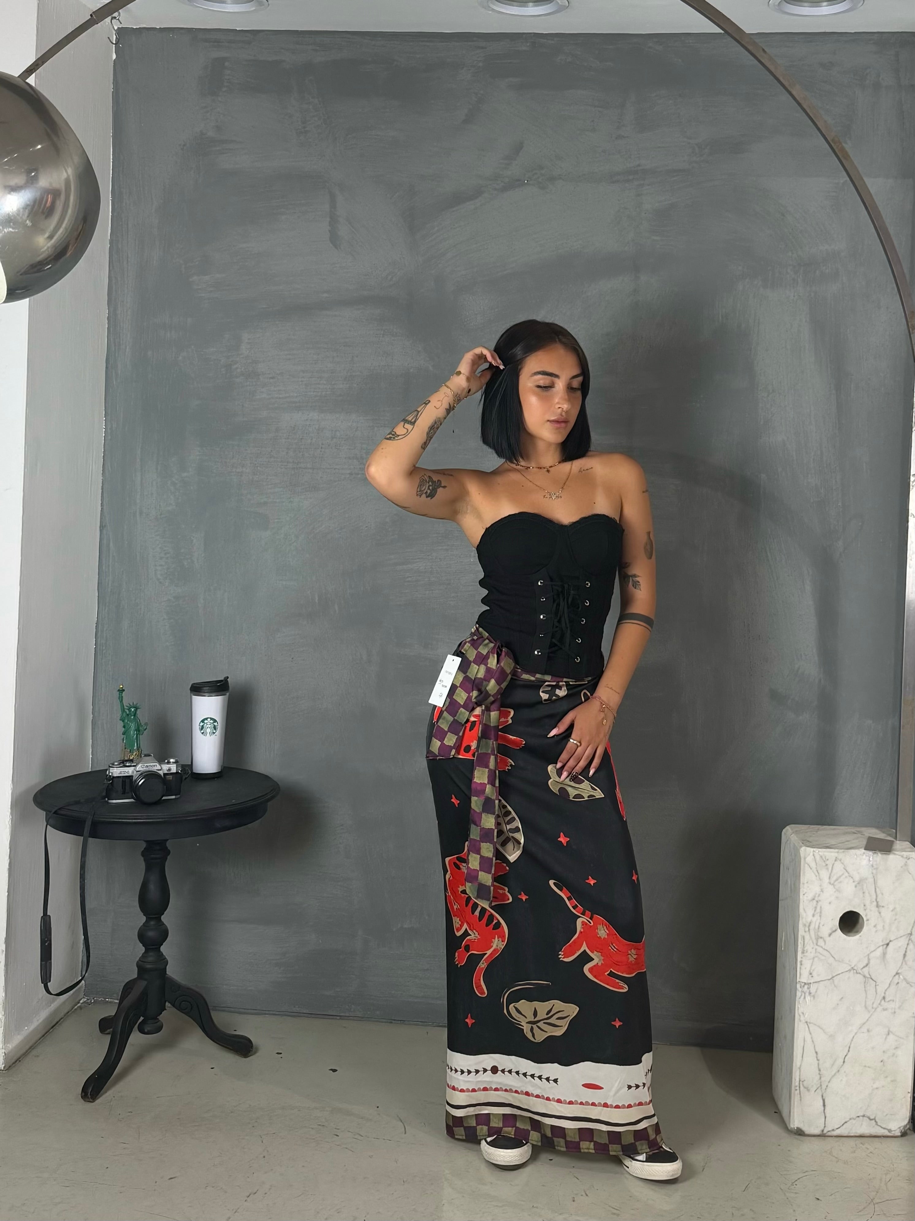 Bustier BACARES black