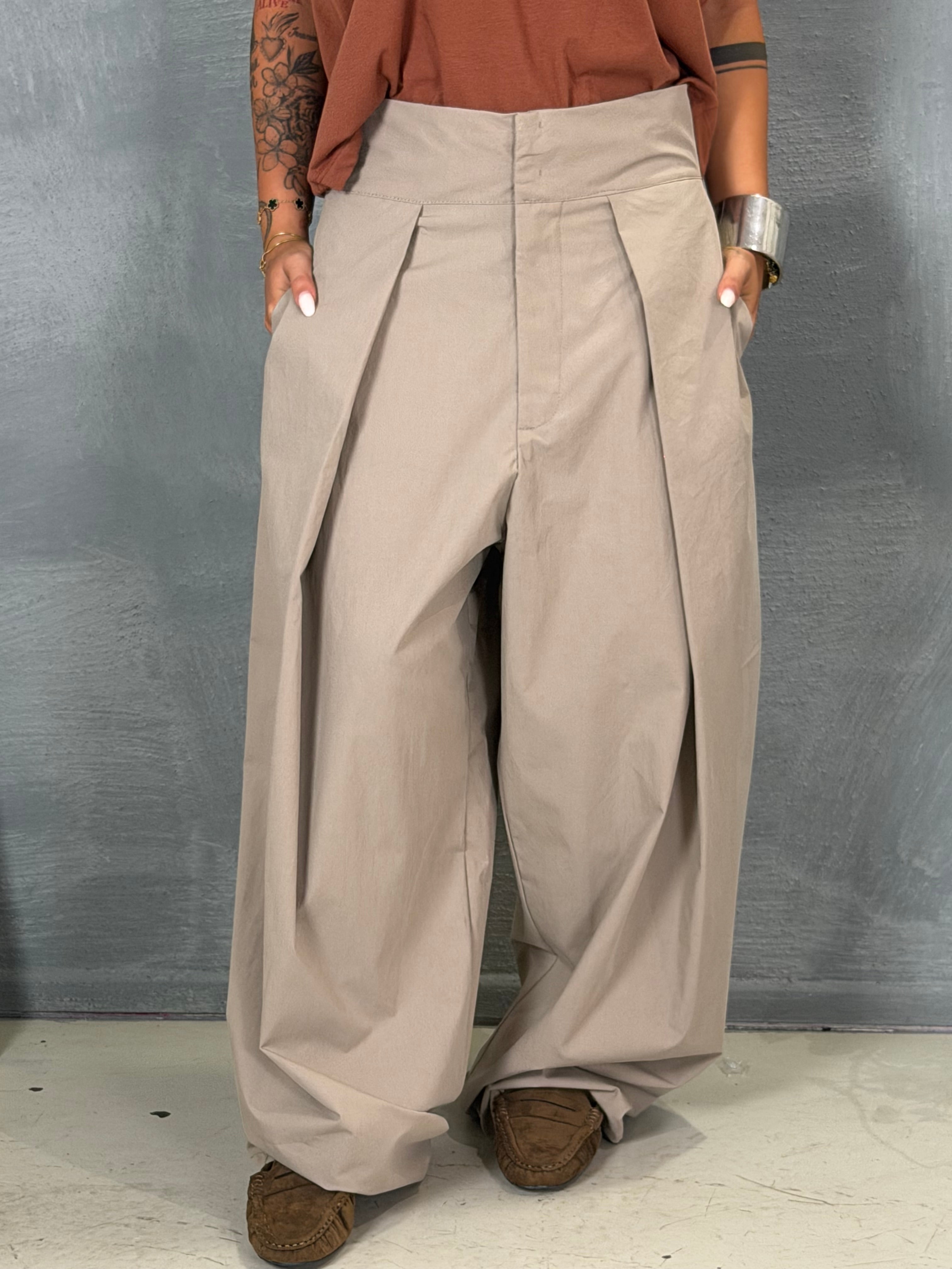 Pantalone VINCY taupe