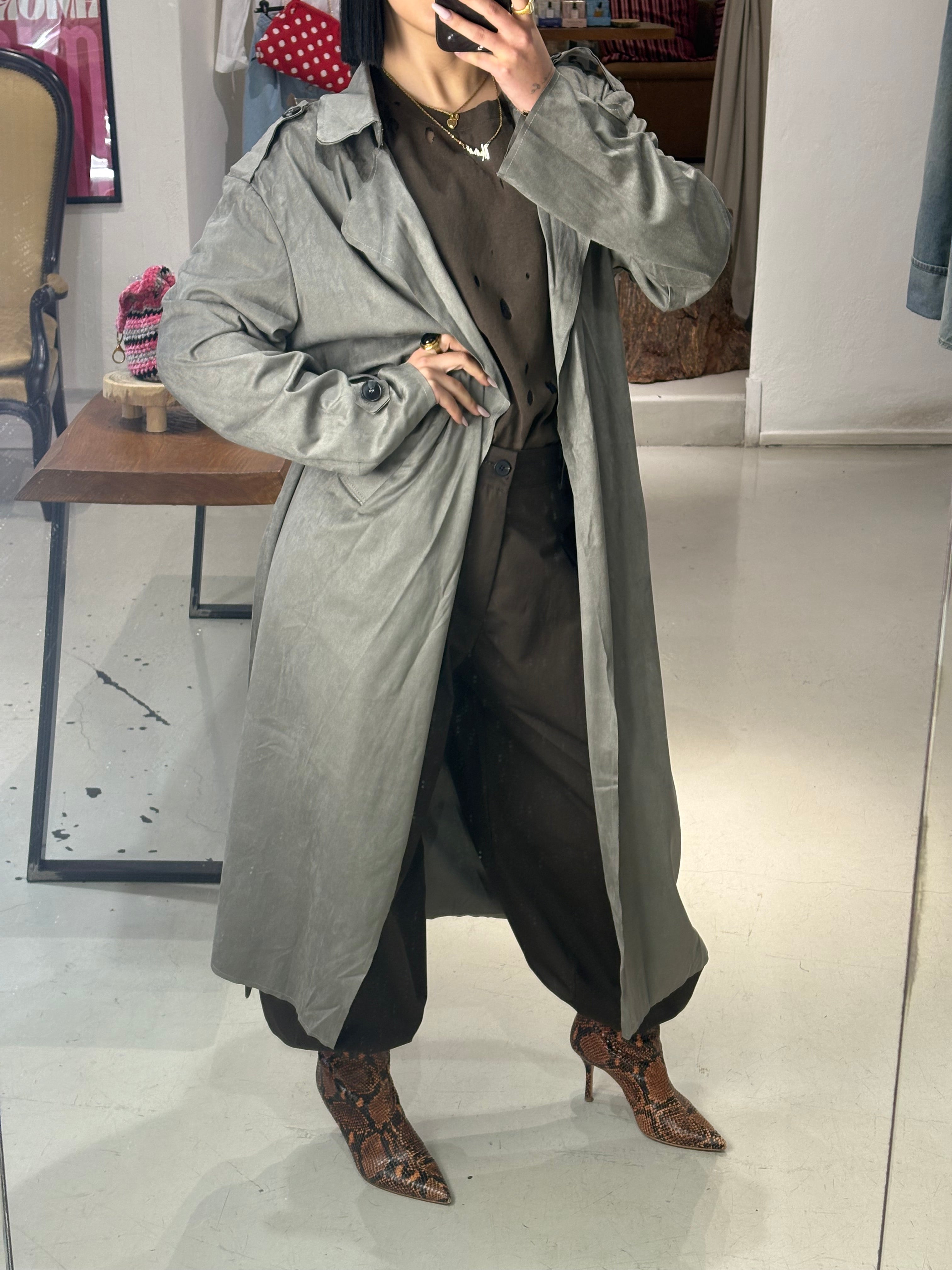 Pantaloni over cotone VIKK