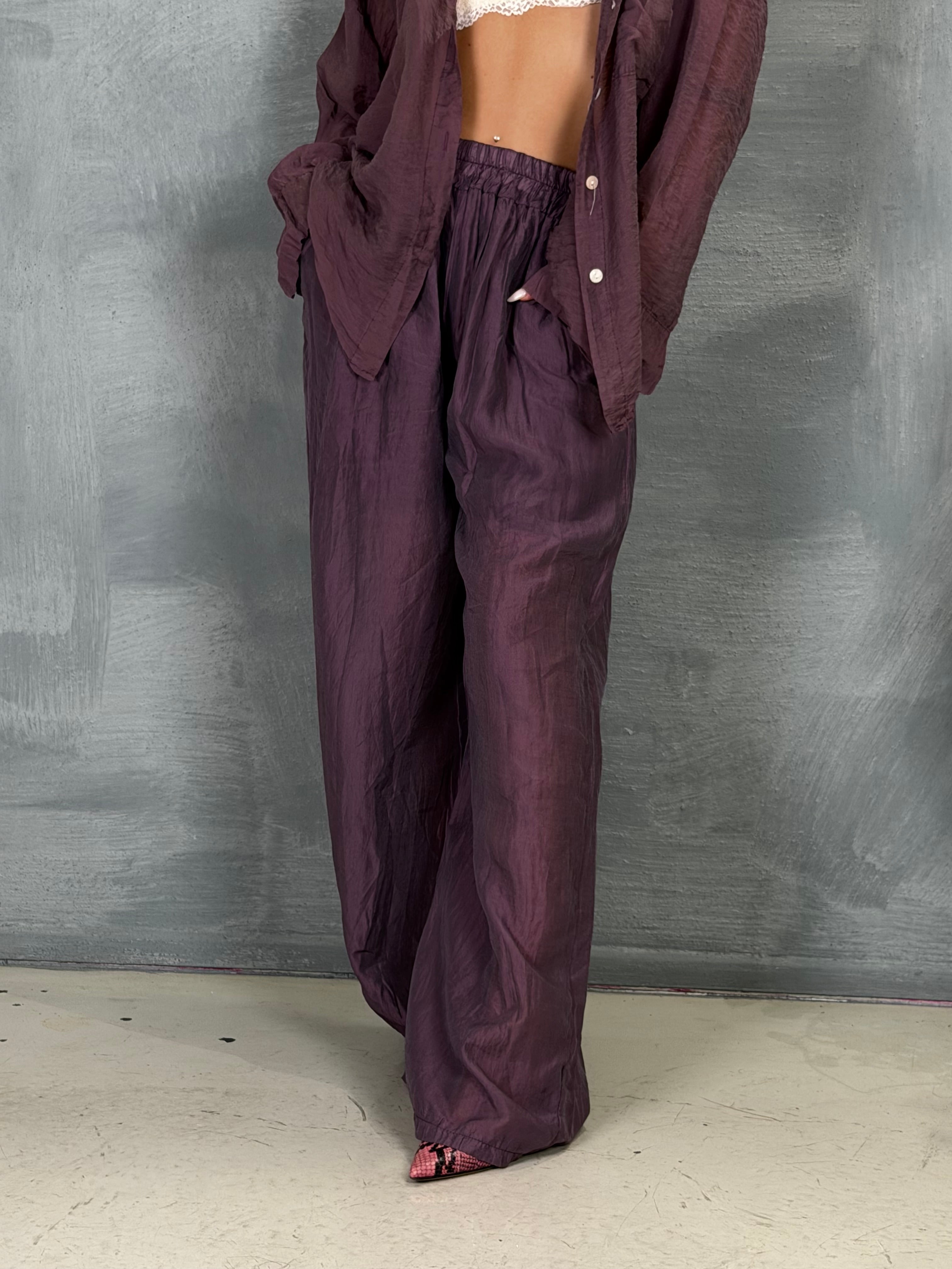 Pantalone IMPETU melanzana