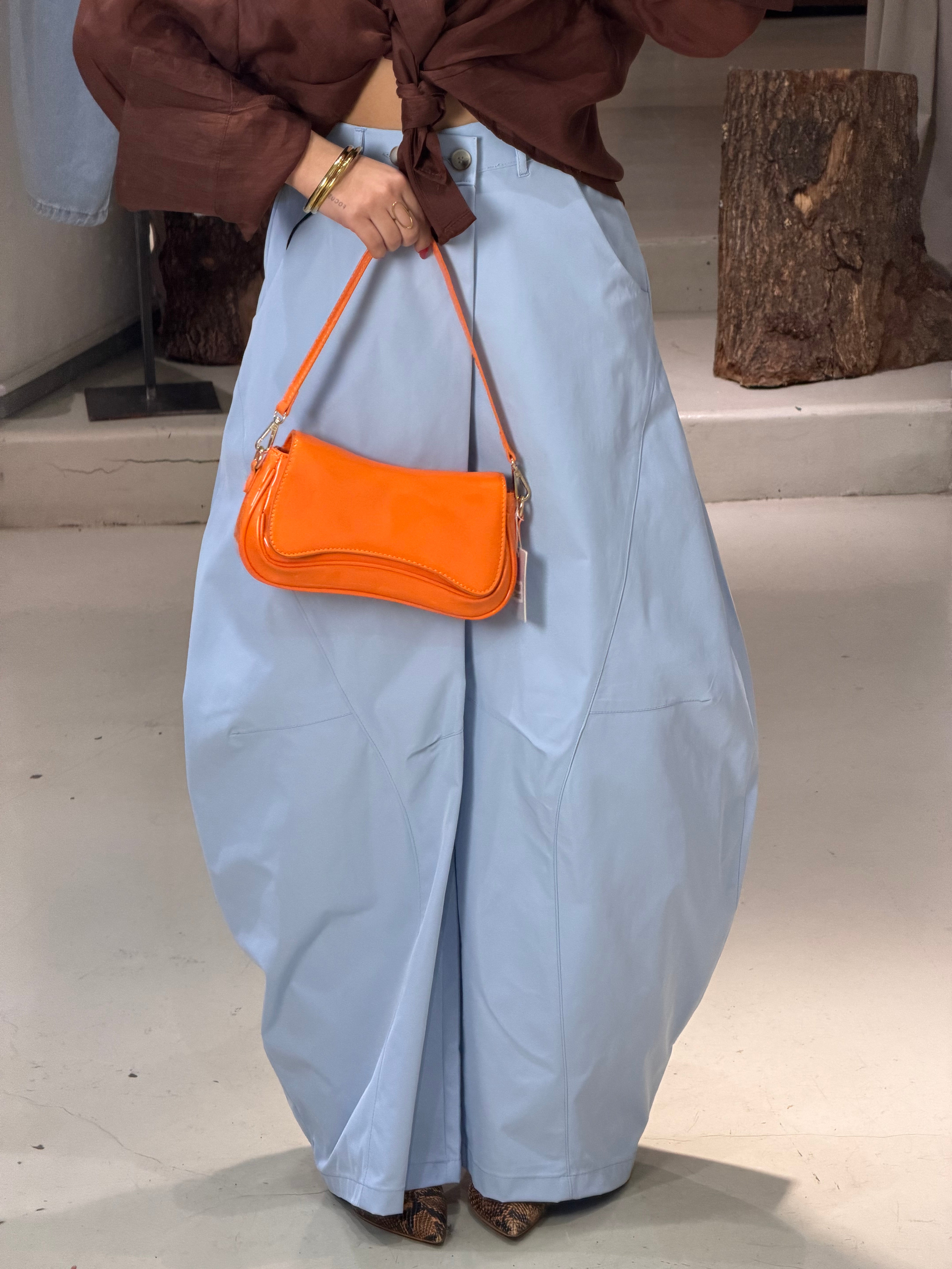 Pantalone over DRIFT  celeste