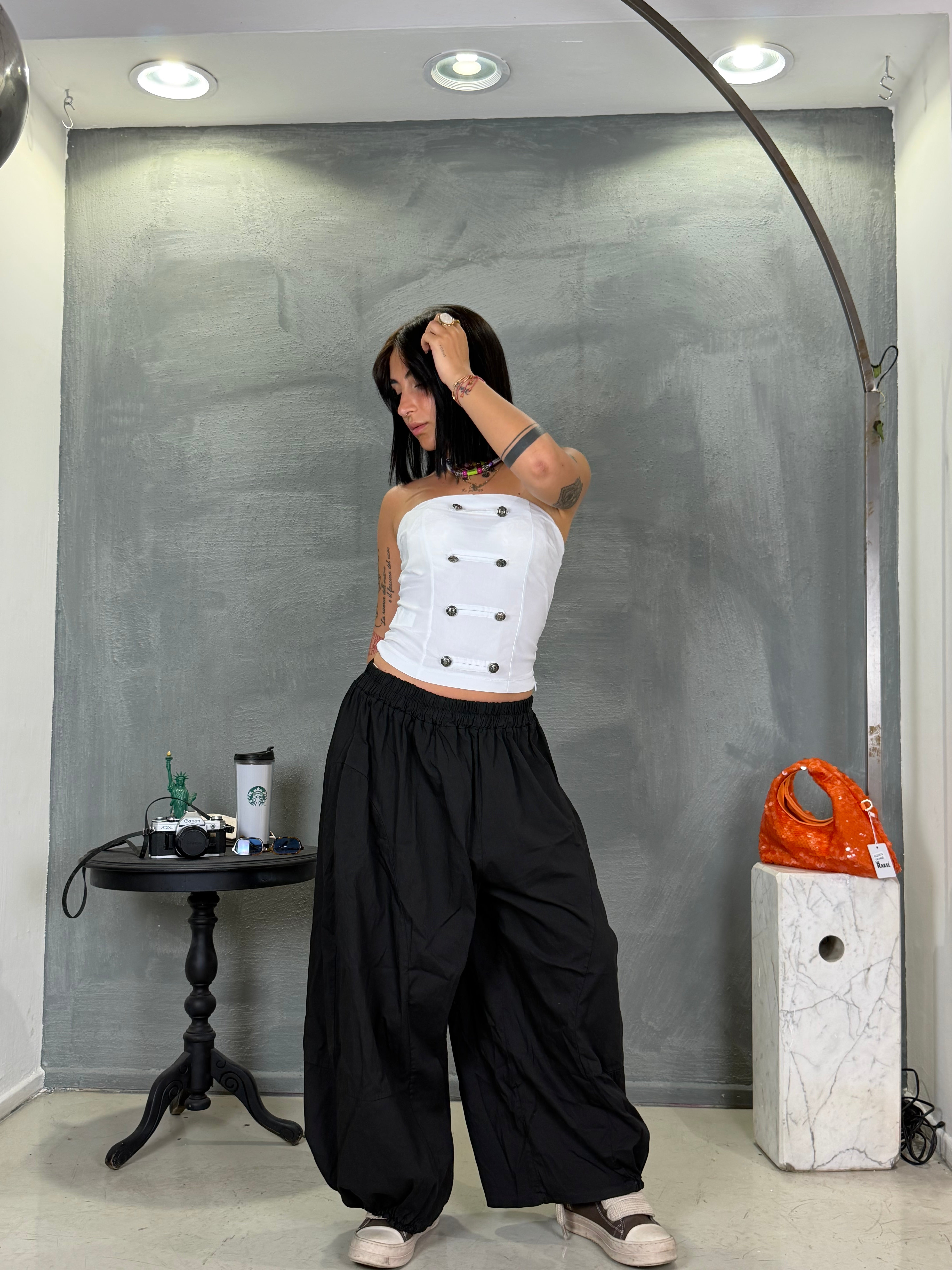 Fascia JEAN white