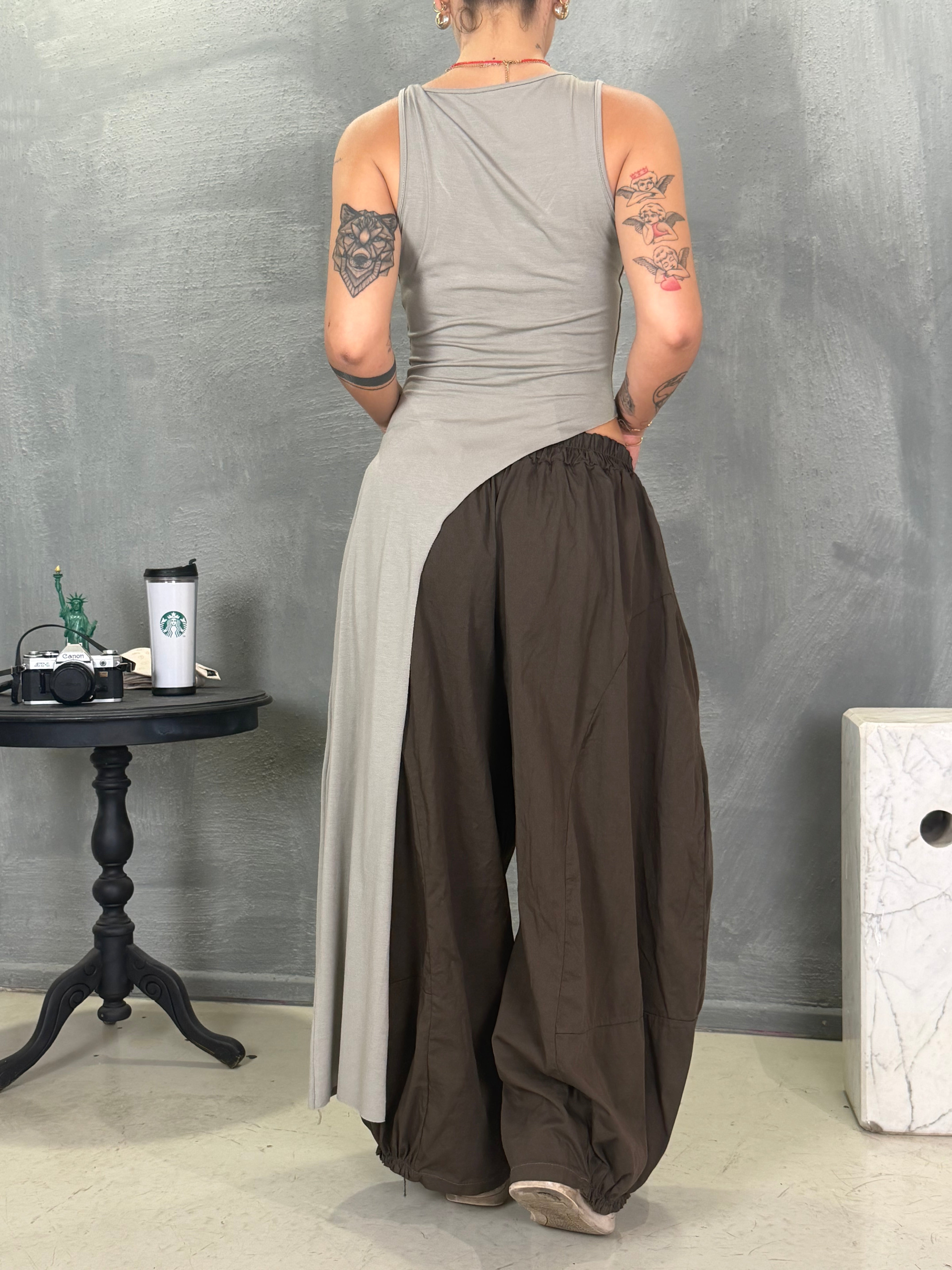 Pantalone COIMBRA coffee