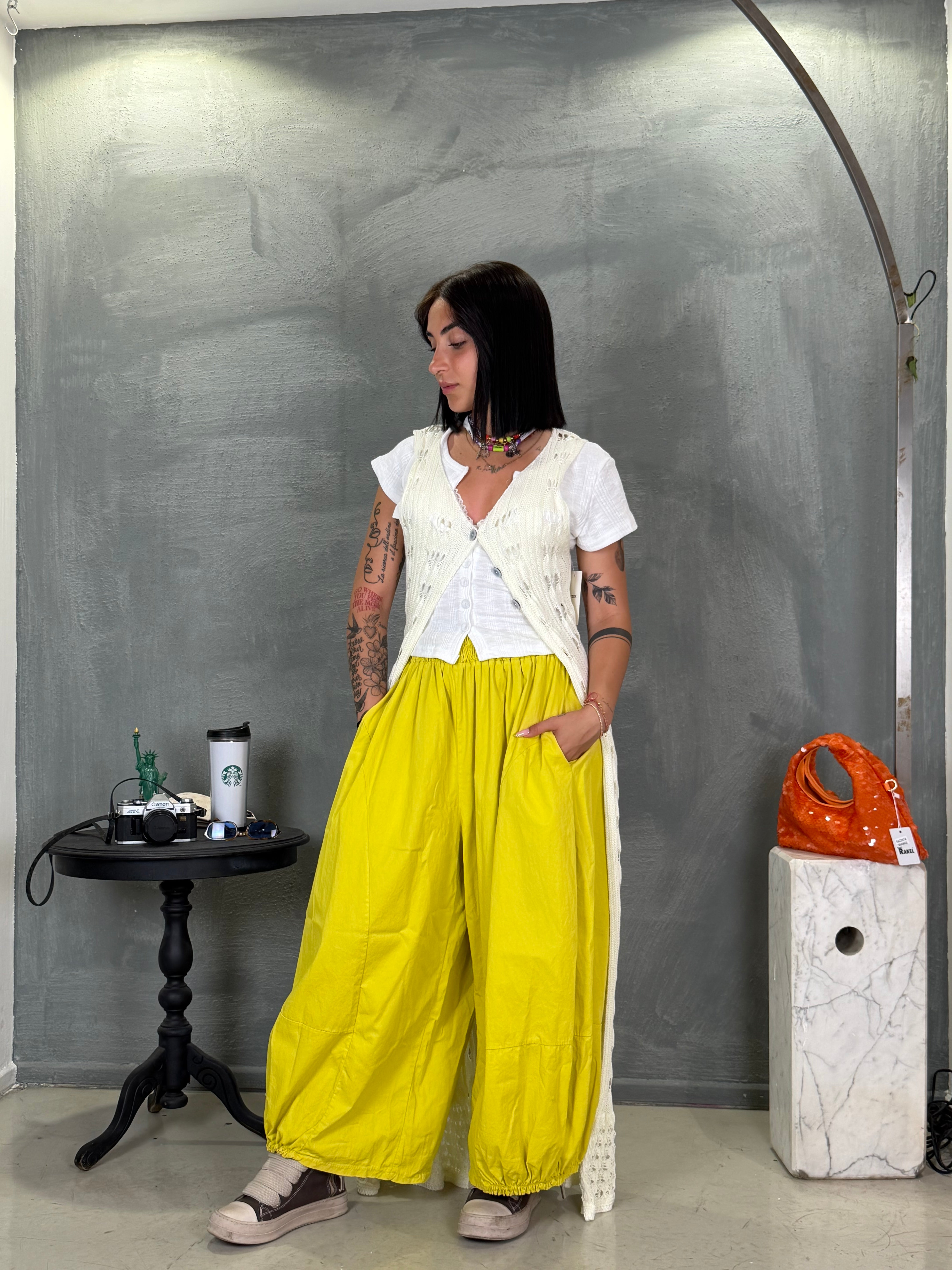 Pantalone COIMBRA lemon