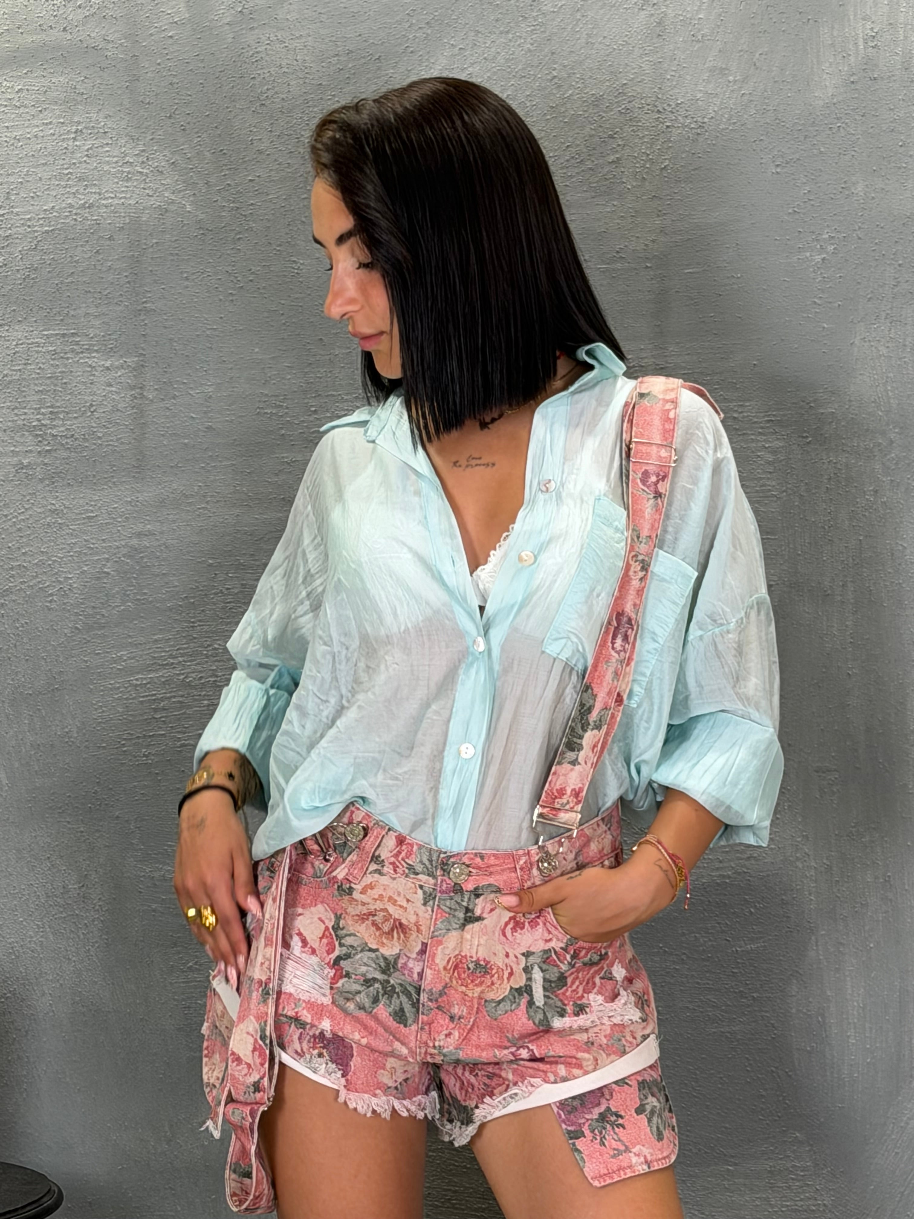 Camicia WILBON verde acqua