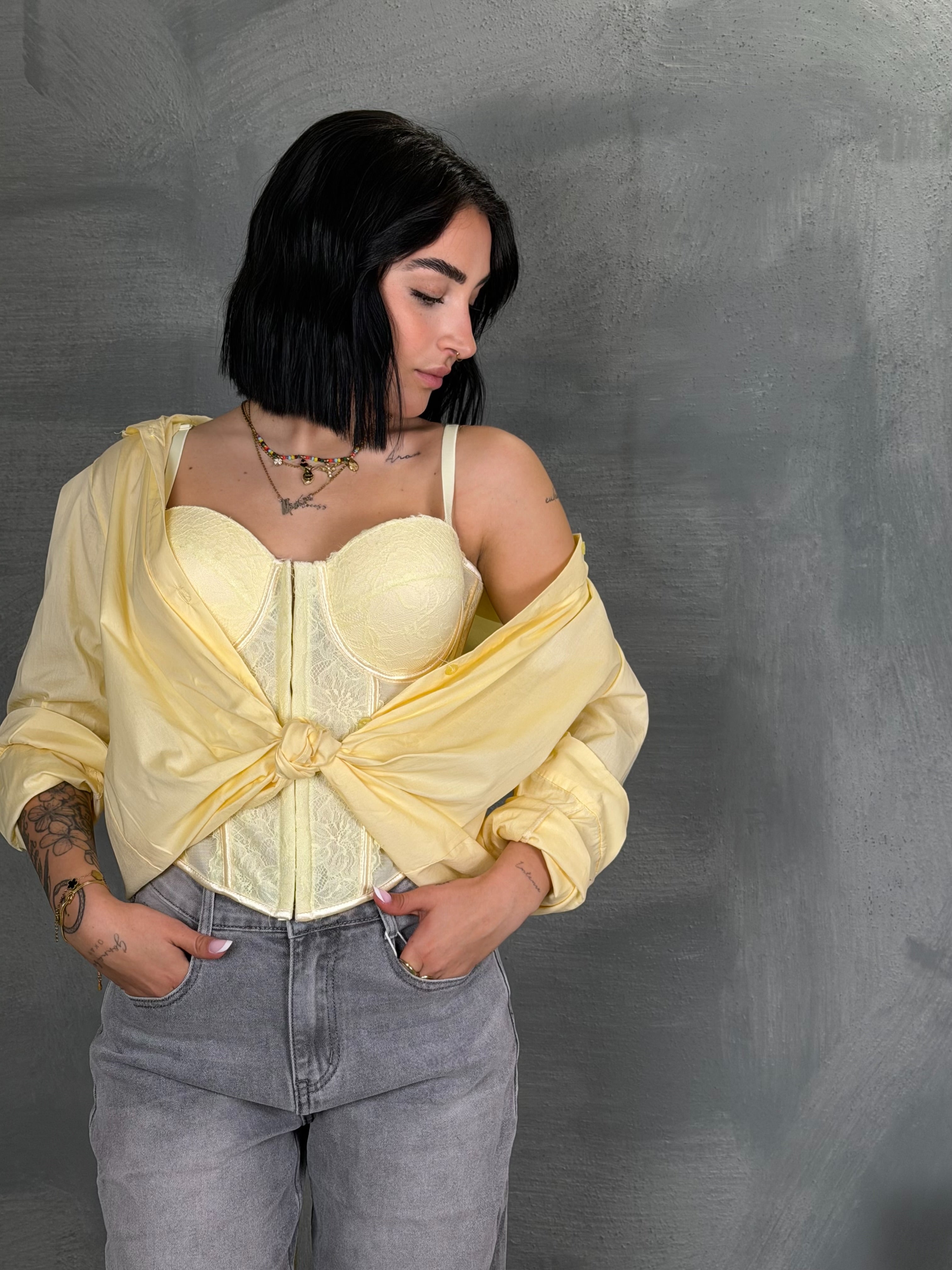 Camicia DAILY gialla