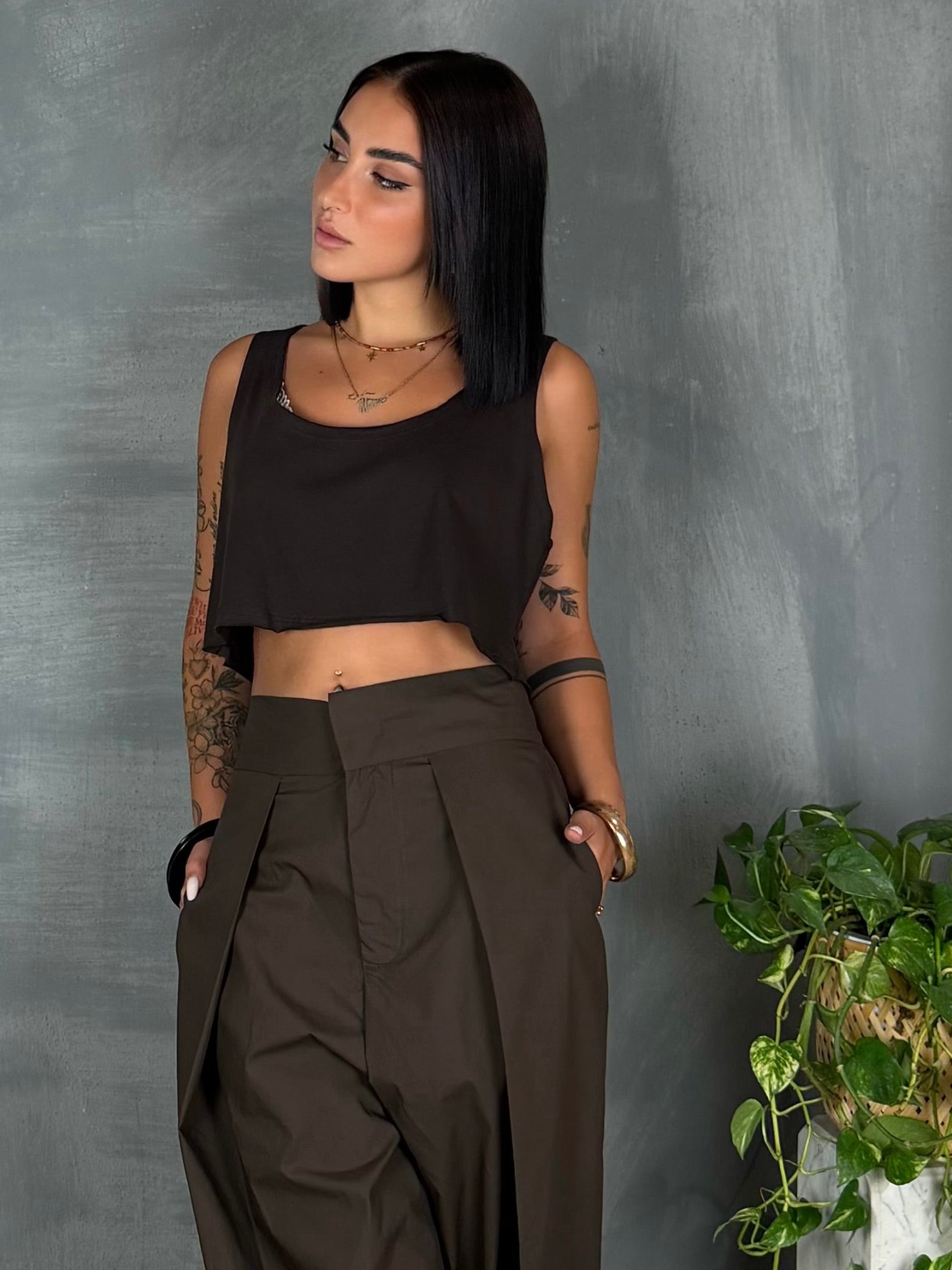 Canotta BOTTLE brown