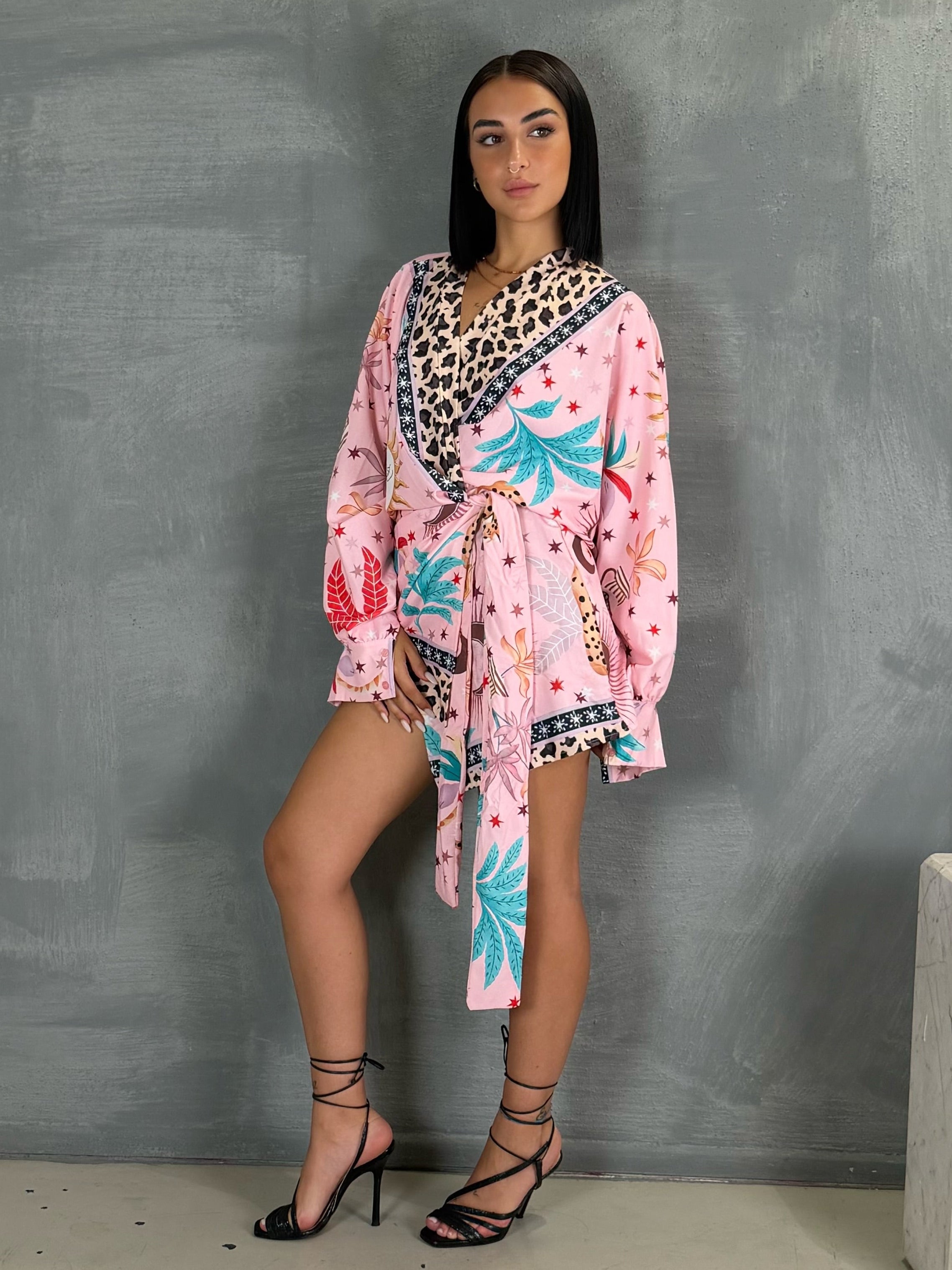 Abito kimono NANDI pink
