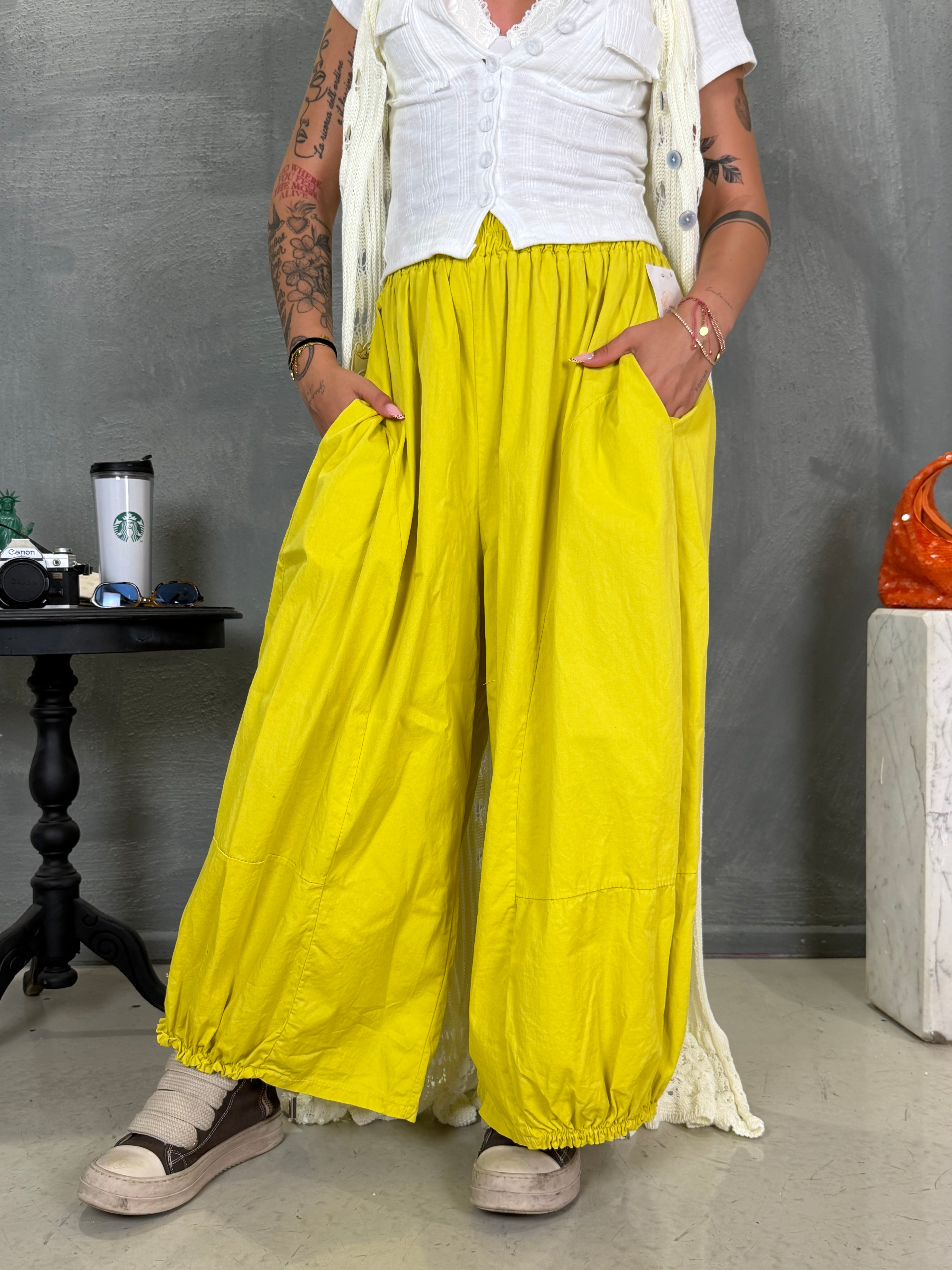 Pantalone COIMBRA lemon