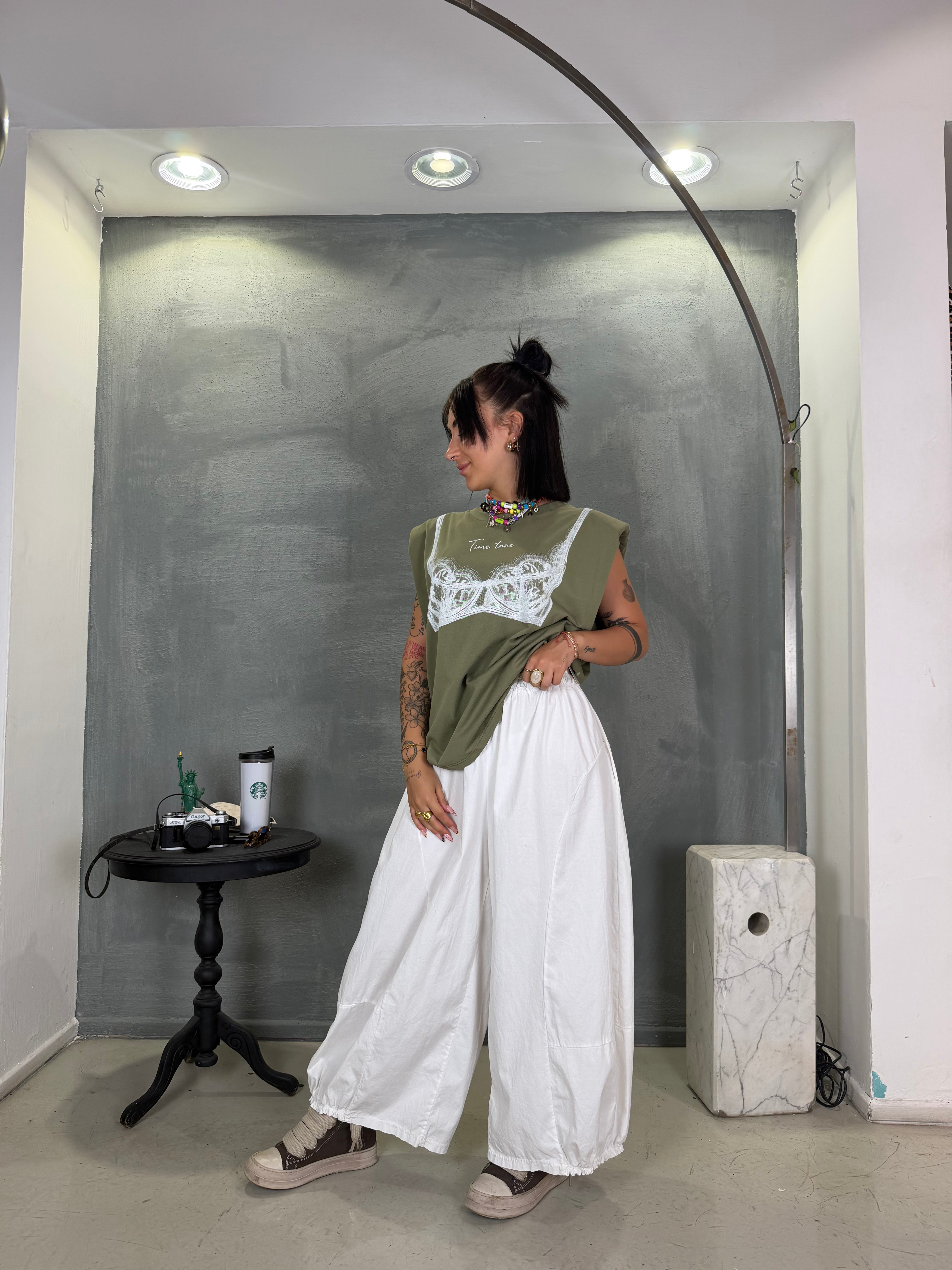 Pantalone COIMBRA white